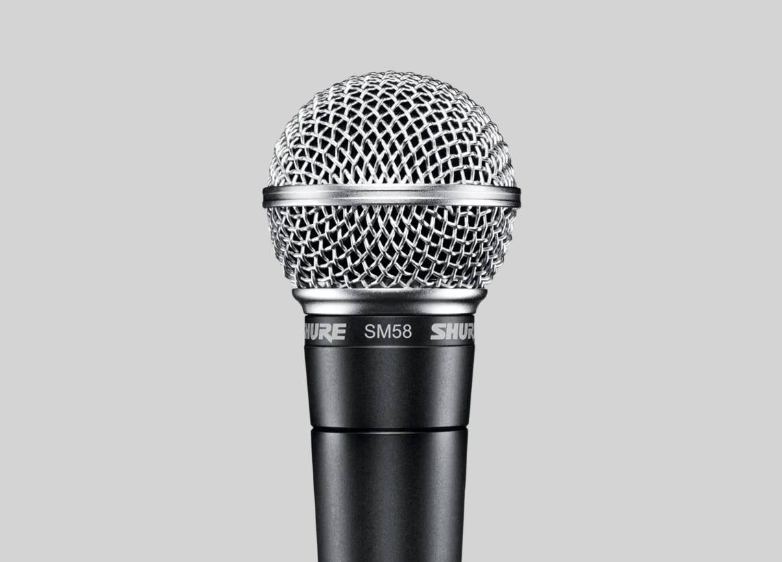 Shure SM58 – katalogo modelio nuotrauka
