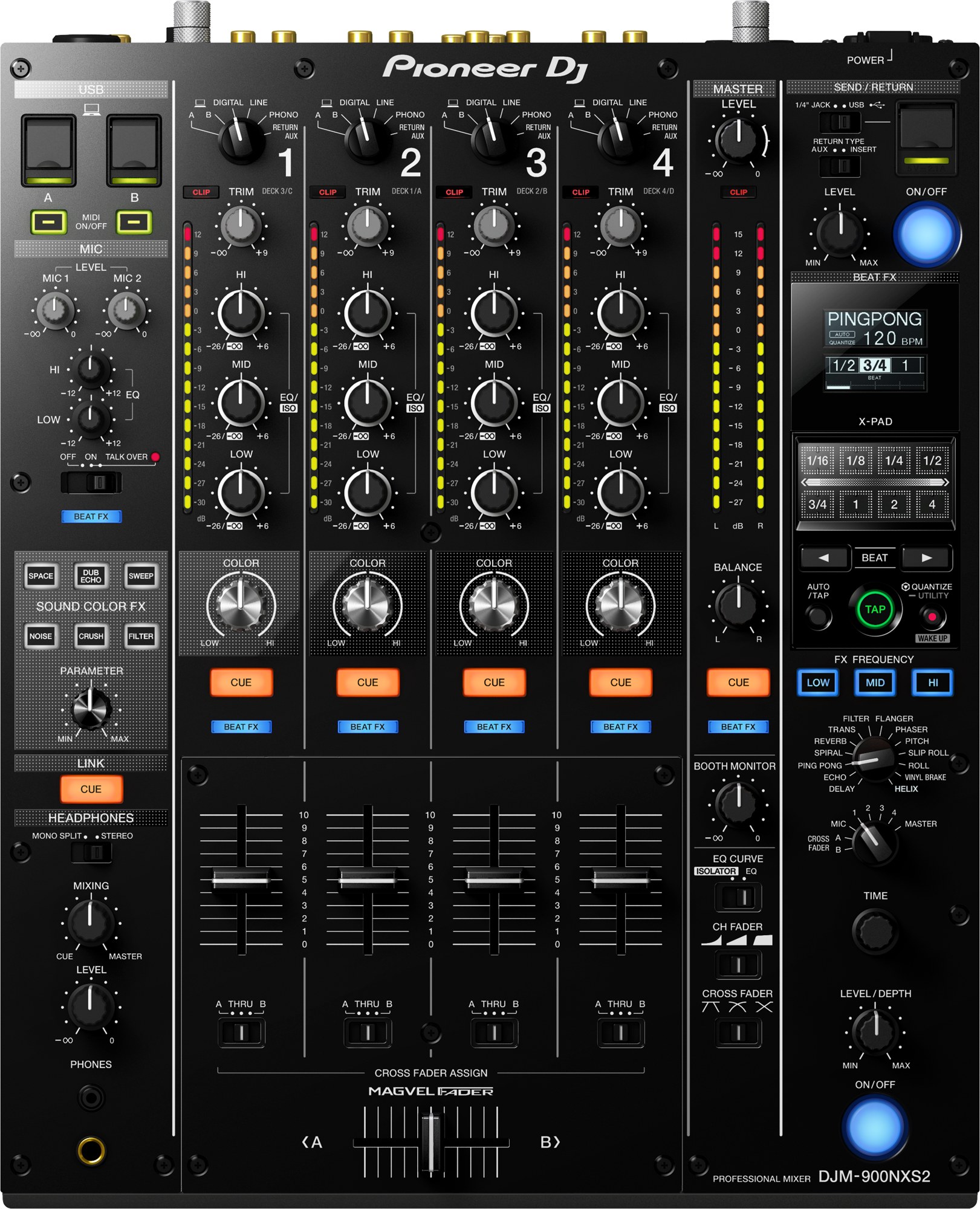 Pioneer DJM-900NXS2 – katalogo modelio nuotrauka